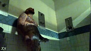 Prison Solo Wet Masturbation Big Cock Cumshot Tattoos