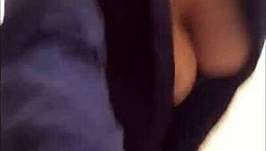 Flight Attendant Boldly Cams Hardcore on Camsoda Using In-Flight Wifi Publicly