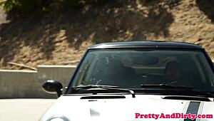 Cockloving Petite Beauty Drilled Hard by Monster Huge Dick