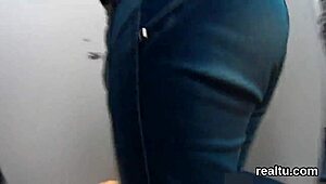 hey 😏 striking czech teen gets tempted in shop, clothes ripped for hardcore pov anal banging!