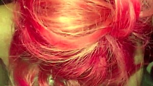 i strip naked for this redhead hooker in truck backseat, deepthroat his cock and swallow every drop of cum