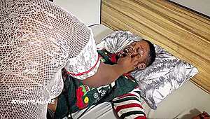 this thick ass black nurse takes charge over street bbc pounding her wet pussy doggystyle