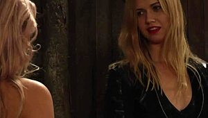 i'm the tied up lesbian slave gettin punished an trained hard by dominant madame