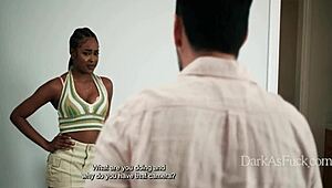 white stepdad gets busted setting up camera on destiny mira 18 plus