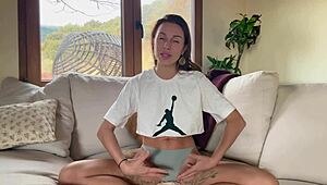 i finally broke my semen retention with roxy fox's yoga thong tantra practice... ughhh it felt amazing