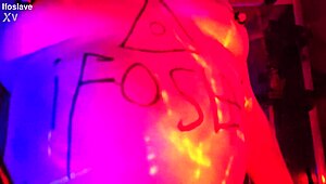 ifoslave's first bdsm slave debut fully exposed on cam pierced nipples teasing submission