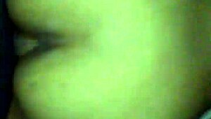 Monster black cock pounds wet creamy Latina wife's pussy bent over doggystyle