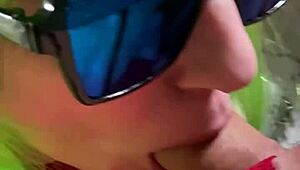 he felt the spark and covered her in cum