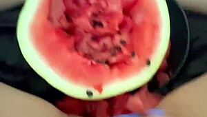 arab teen snowwhite stuffs watermelon in tight pussy for extreme squirting kinky orgasms los angeles