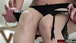 dude, lulu love totally seduced her boyfriend's huge cock after that milf footjob tease