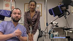 Dr Tampa Smuggles Miss Mars in Latex Gloves and Handcuffs