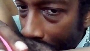 watch this mature wife suck hairy pussy up close till she squirts hard