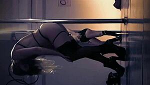 POV Sexy Argentine Doctora Dances on Pole for Patient