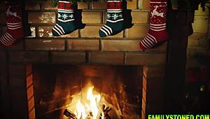 step aunt jumps in to fuck stepsiblings together?