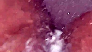 Asian Man Fills Ebony Pussy with Deep Creampie After Intense Licking Session