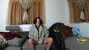 preview- milfycalla masturbatin' in fur coats n shiny clothes... long jackets got me soakin' wet already -203-