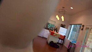 Hey, Kimmy Kimm took that creampie and shoved it back in, no condom GFE?