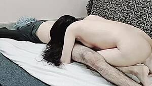 Fucked naked neighbor girl tight pussy deep inside