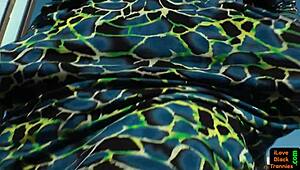 i stroke my pierced black tgurl cock fingering tight ass