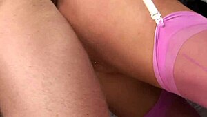 GRANDPA POUNDS PRETTY SHAVED PUSSY WITH MONSTER COCK DOGGYSTYLE FACIAL CUMSHOT!