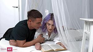 mia cheers up guys with wild threesome blowjobs anal rides and cumshots in stockings