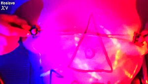 ifoslave's first bdsm slave debut fully exposed on cam pierced nipples teasing submission