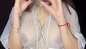 my asmr whispers build to this intense shaking orgasm with toys