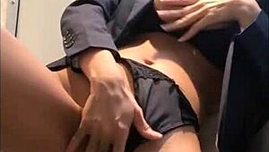 Flight Attendant Boldly Cams Hardcore on Camsoda Using In-Flight Wifi Publicly