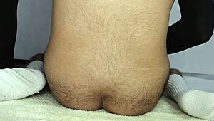 Shoving full tentacle and 8cm cock toy deep in my gaping asshole!