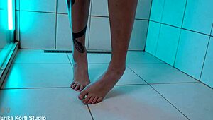 wet melania darks screams in mega gangbang anal destruction dap piss overload part 2