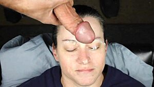 dirty dees takes massive facials in this homemade cumshot compilation with huge loads