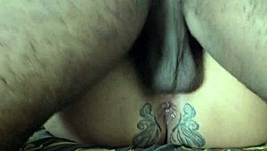 mmm, giving this hot bbw friend a deep anal massage on her juicy ass