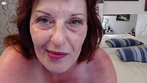 Redhead PAWG Dawnskye1962 Intense JOI Countdown Stockings No Top