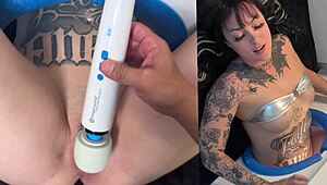 tatted college babe millie millz slurps teddy tarantino at glory hole