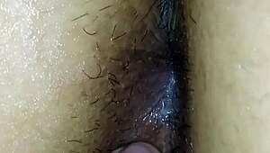 subtle hints of bound wife's rear entry tease