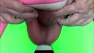 Shy Bisexual Crossdresser Sucks and Fucks Offered Cock Deepthroat Homemade