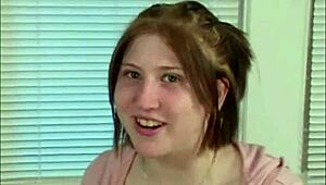 nervous milf teen bbw tries first casting suck