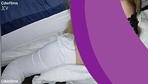 pretty petite tatted girl sucks me off quick then takes my cum on her face 😍💦