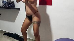 Latina, you shaking that naked ass in the motel turns me on so much?