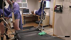 strangers jasmine rose nurse in latex gloves deepthroats patient cock in hospital pov