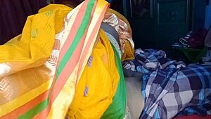 Desi Wife Fingers Pussy Then Takes Hardcore Maid Outfit Fuck in Hotel From Hubby