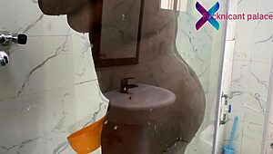 oh daddy!! i caught u watching my shower 😏 now rip my sheer & fuck till i squirt!!