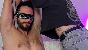 My hot best friend tied me up and tickled till I moaned crazy!