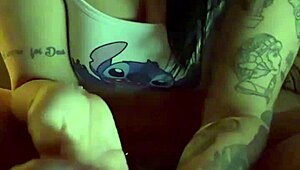 Latina milf wife overflows with cum after monster cock bliss