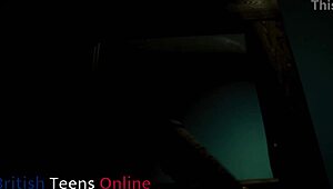 Fuck yes, plunging massive dildo deep into teen pussy right in the wild woods!