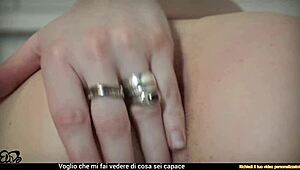 this italian babe moans in ecstasy as her man licks her tight asshole from behind with ita dialogues