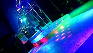 blonde german stripper rips clothes at eds bar teasing huge tits and ass on titty tuesday