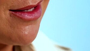 POV milf mommy Laura Bentley craves cock in Basic Milf-stinct parody