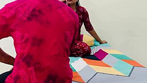 Sasur ji oils up bahu for sneaky father-in-law massage sex