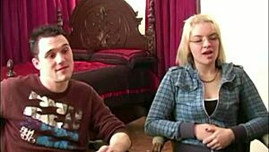 nervous milf teen bbw tries first casting suck